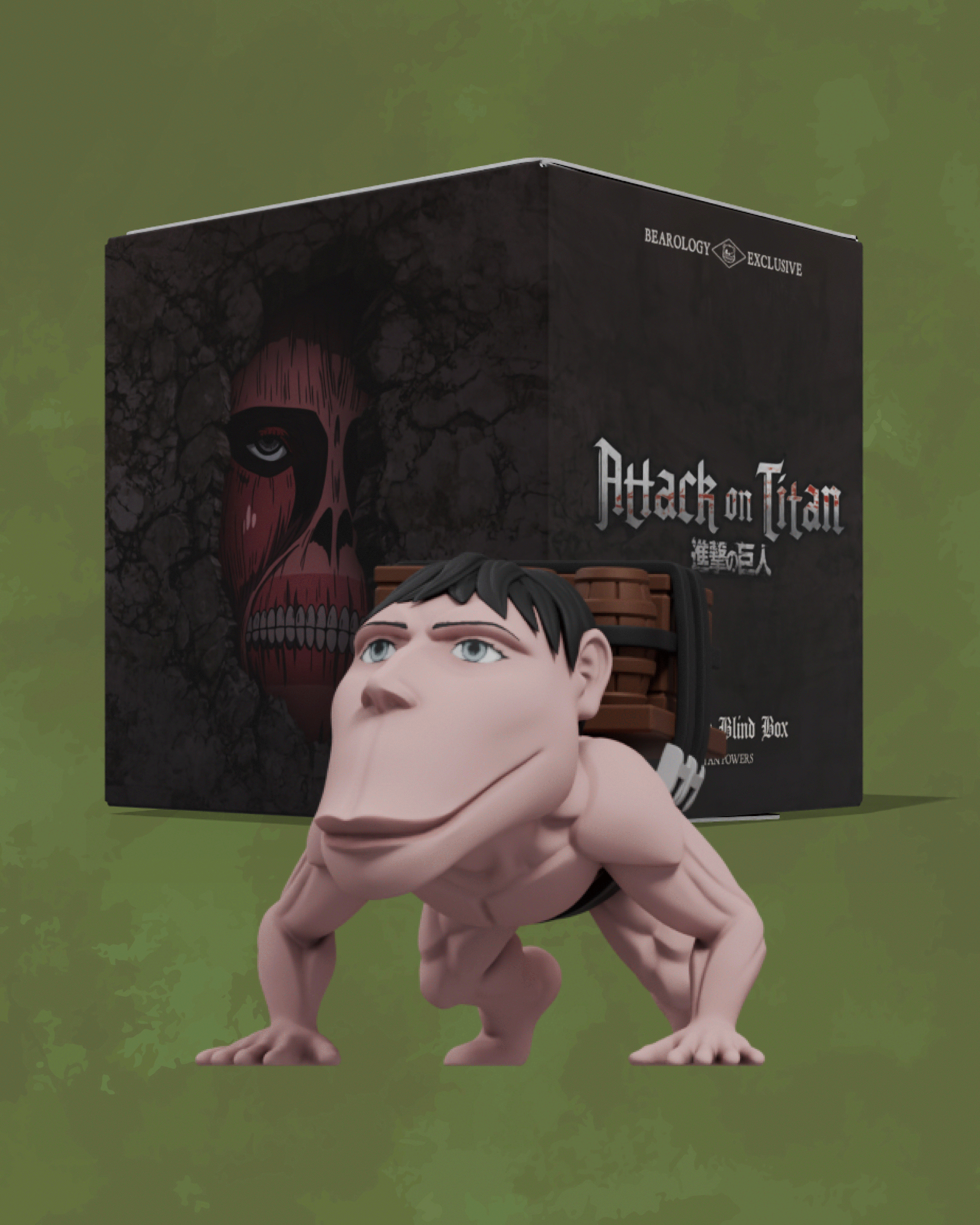 Attack on Titan Blind Box: Titan Powers