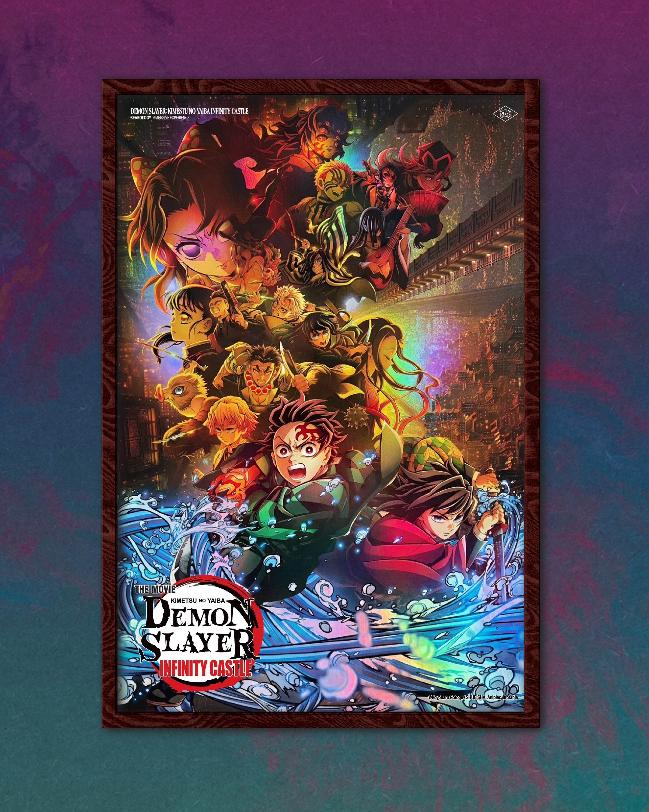 Holographic Infinity Castle Posters