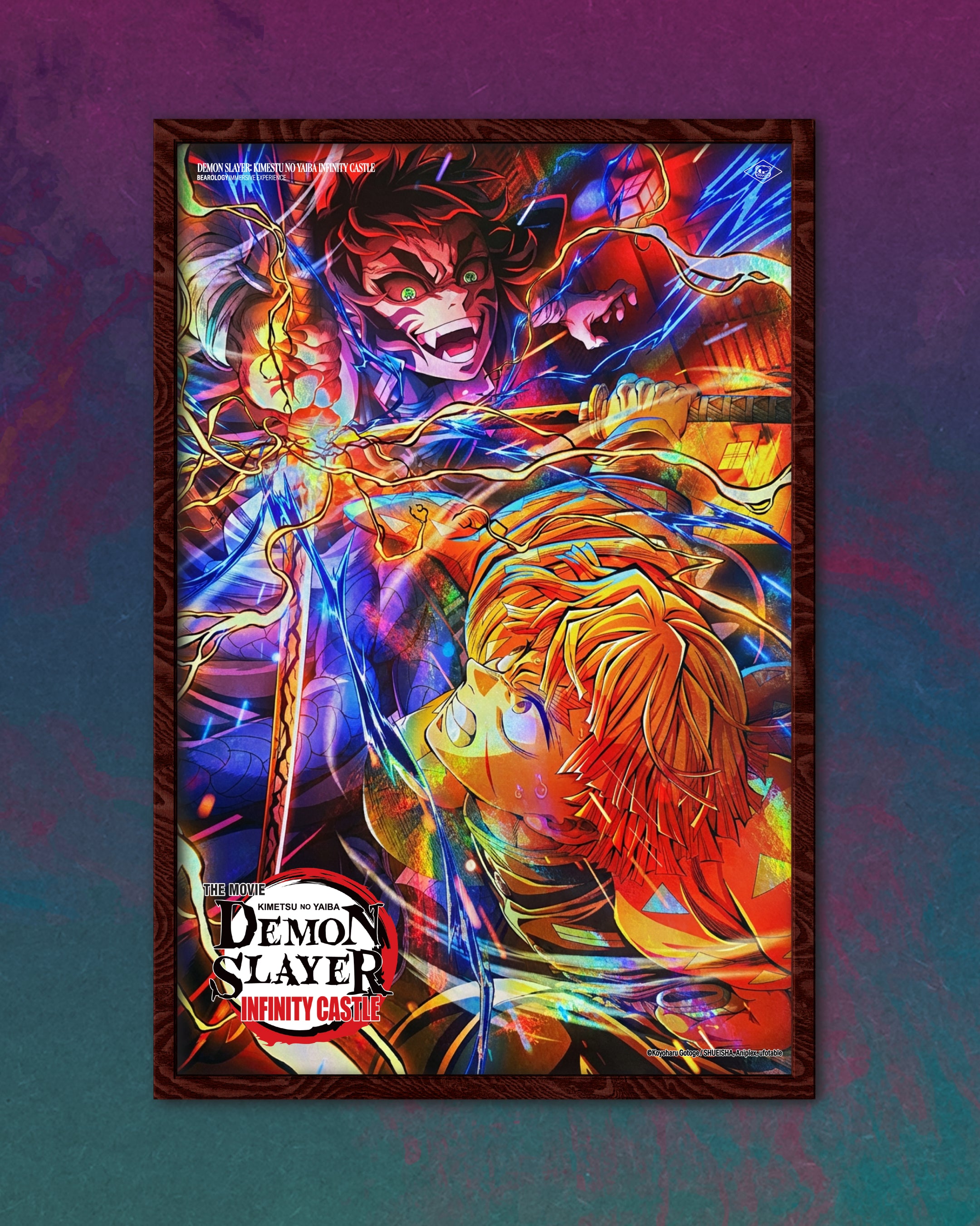 Holographic Infinity Castle Posters