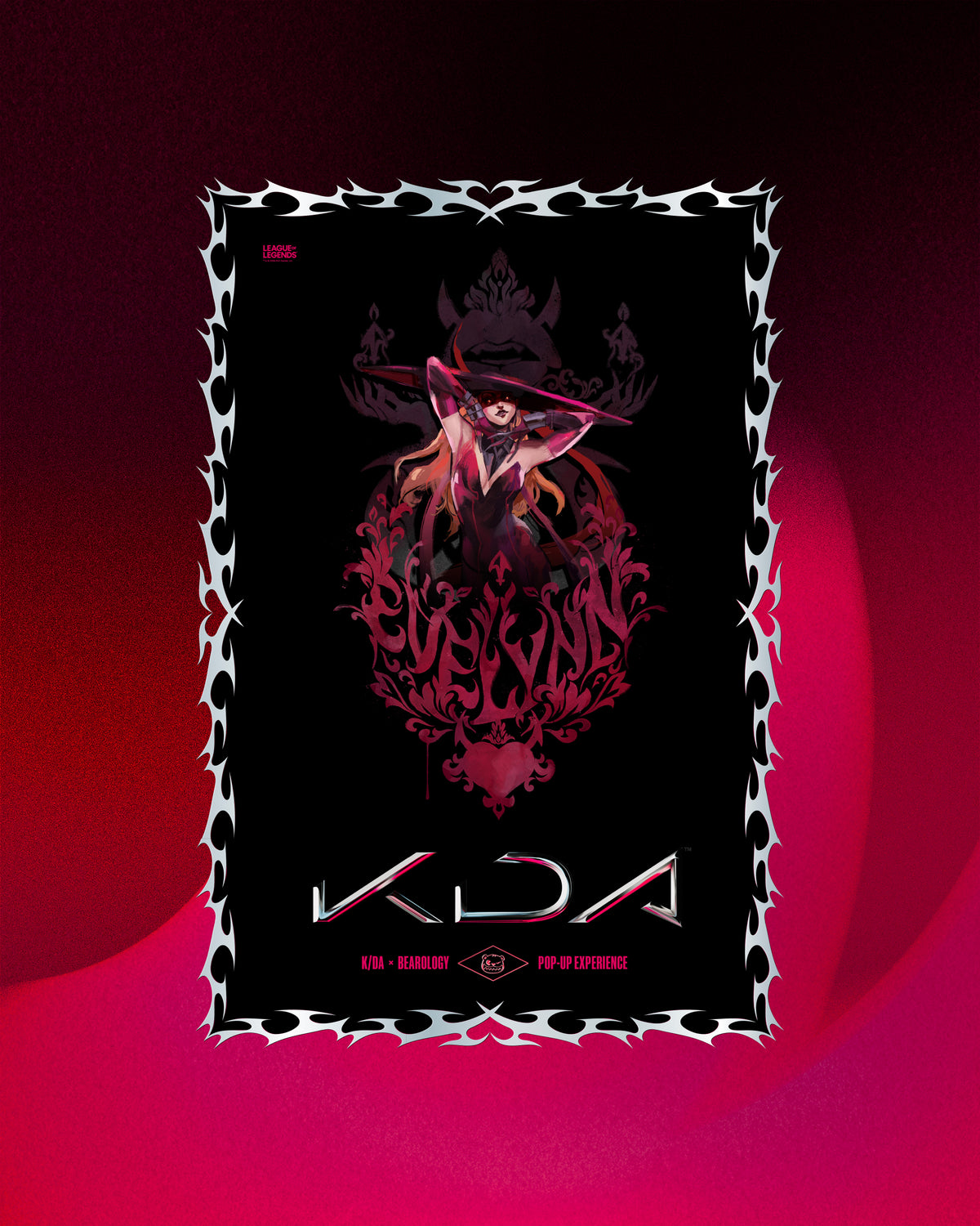 Holographic K/DA Poster