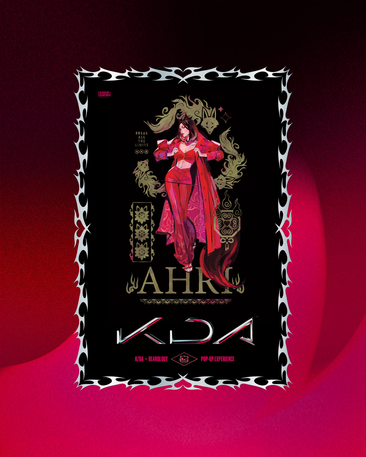 Holographic K/DA Poster