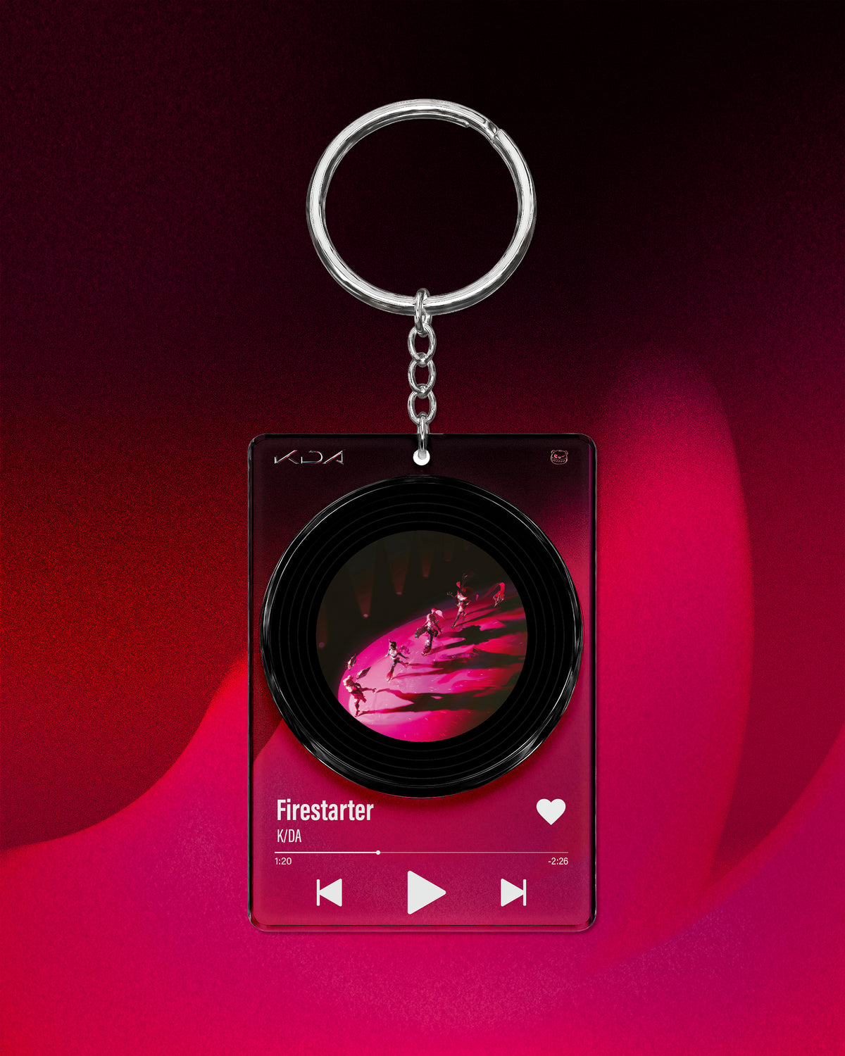 Riot Games Music NFC Keychains