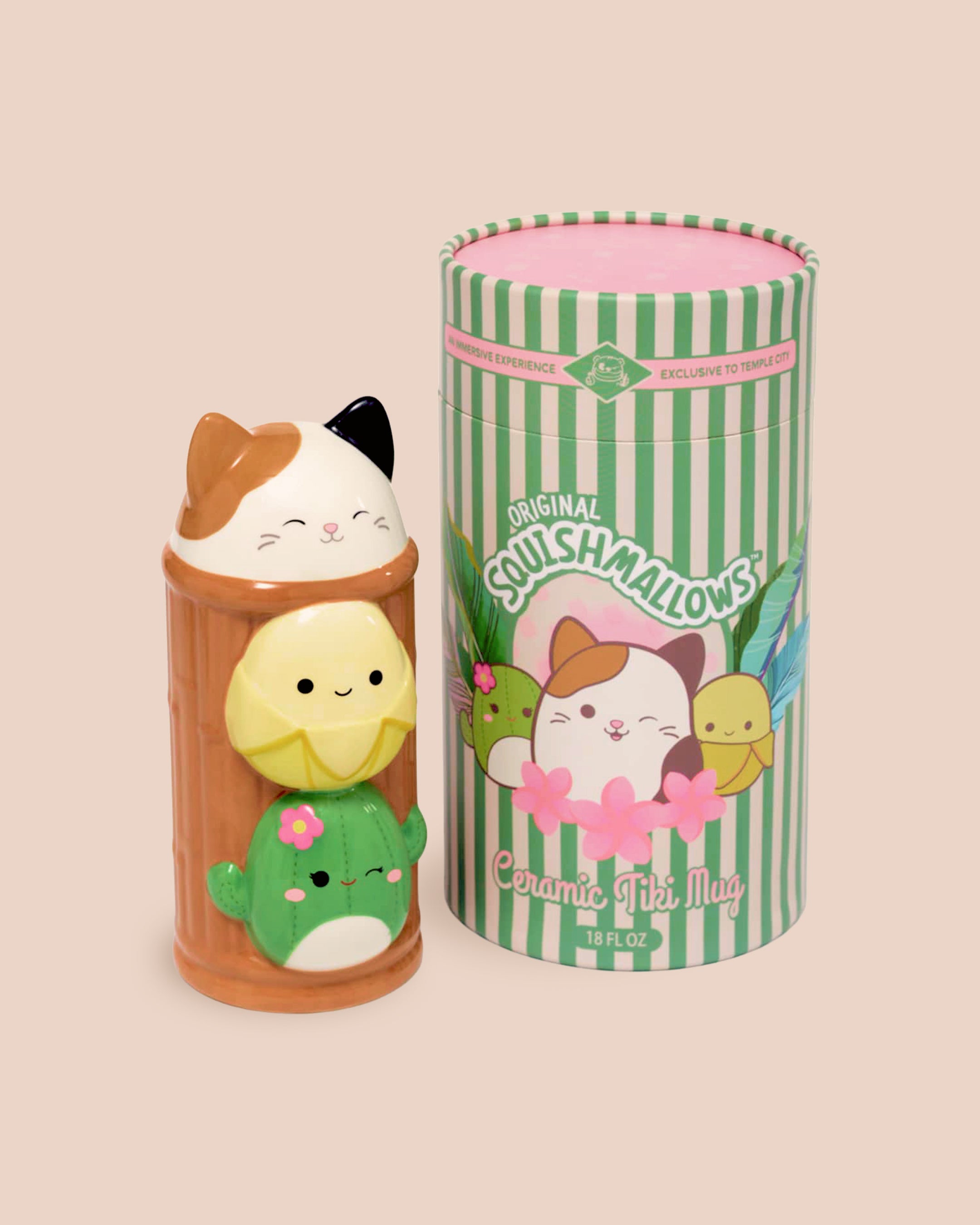 Smily Slayers ナヲトスズキ ガバ セット Squishmallows Tiki Mug – Bearology USA